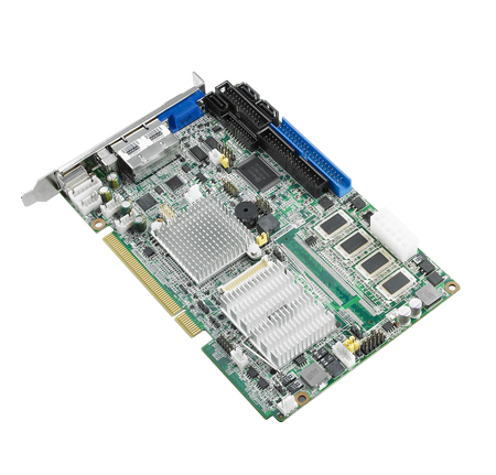 Intel<sup>®</sup> Atom N450/D510, PCI Half-Sized SBC with Onboard DDR2/VGA/LVDS/Dual GbE/SATA/COM